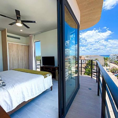 Apartament Beautiful + Luxury + Ocean View + Pool Playa del Carmen Zewnętrze zdjęcie