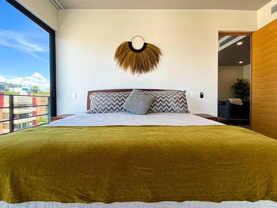 Apartament Beautiful + Luxury + Ocean View + Pool Playa del Carmen Zewnętrze zdjęcie